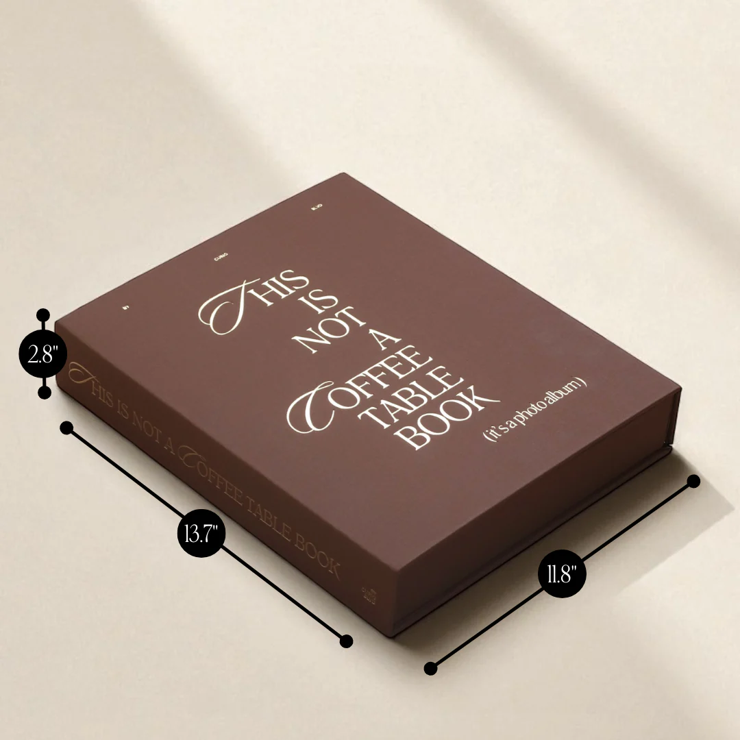 "This is Not a Coffee Table Book" Photo Album - Image 3