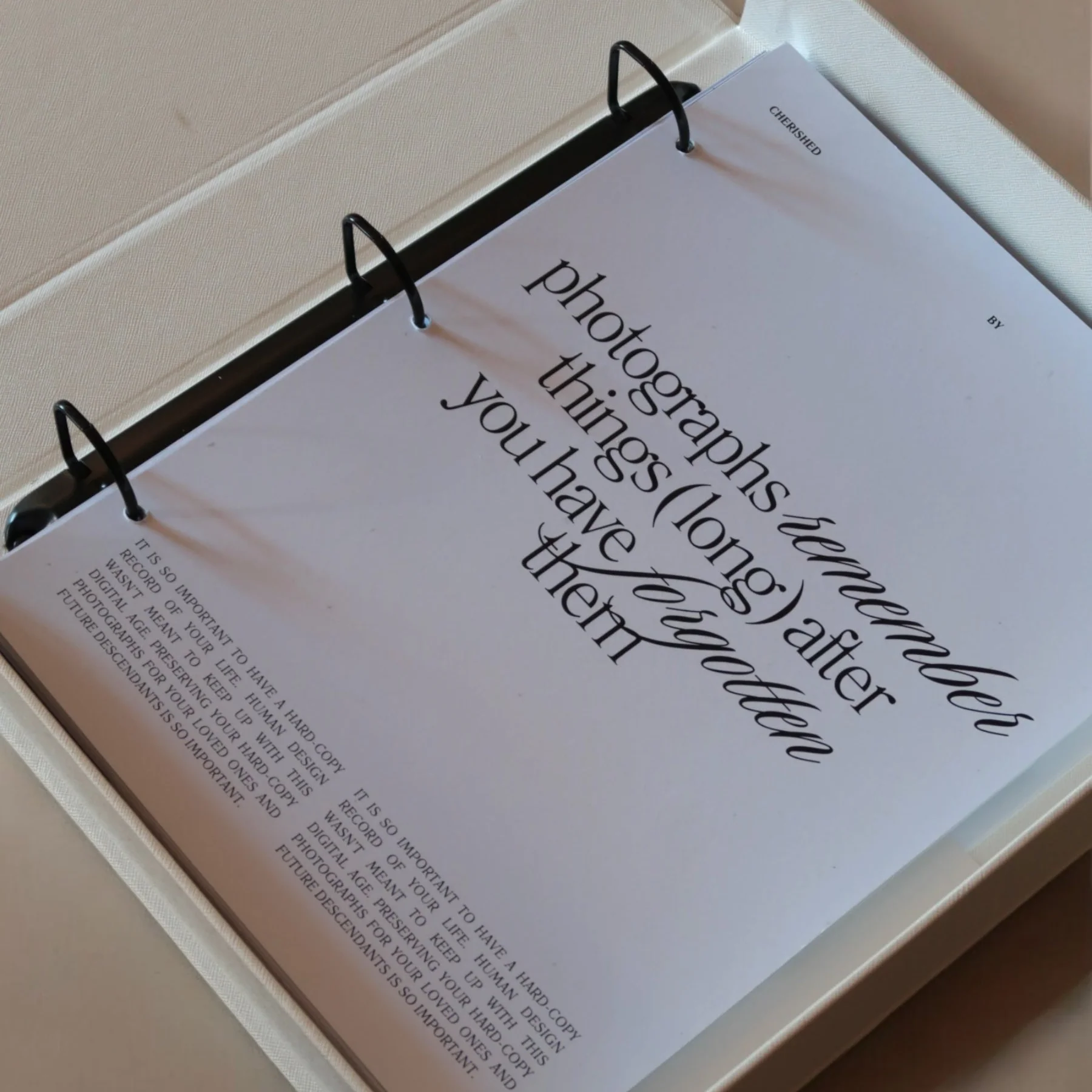 "This is Not a Coffee Table Book" Photo Album - Image 7